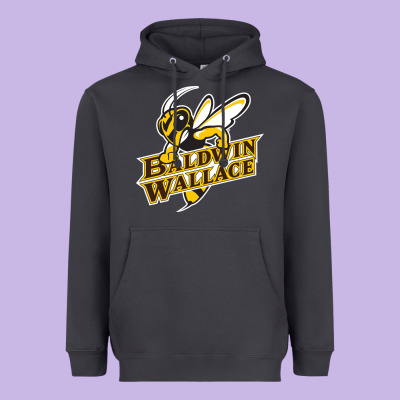 Baldwin Wallace University Yellowjackets Heavyweight Hoodie Designed By Floraart