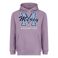Lavender mercy high school (burlingame, california) Heavyweight Hoodie - FloraArt