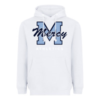 White mercy high school (burlingame, california) Heavyweight Hoodie - FloraArt