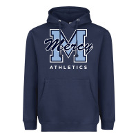 Navy mercy high school (burlingame, california) Heavyweight Hoodie - FloraArt