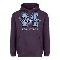 Plum mercy high school (burlingame, california) Heavyweight Hoodie - FloraArt