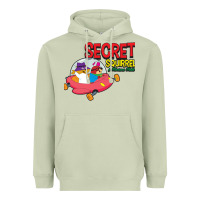 Matcha Secret Squirrel  51 Heavyweight Hoodie - FloraArt