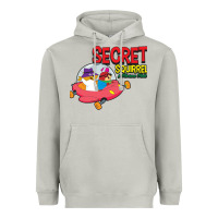 Moon Dust Secret Squirrel  51 Heavyweight Hoodie - FloraArt