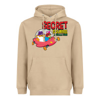 Mushroom Secret Squirrel  51 Heavyweight Hoodie - FloraArt