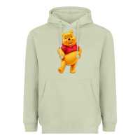 Matcha pooh Heavyweight Hoodie - FloraArt