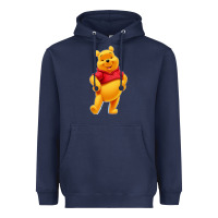 Navy pooh Heavyweight Hoodie - FloraArt