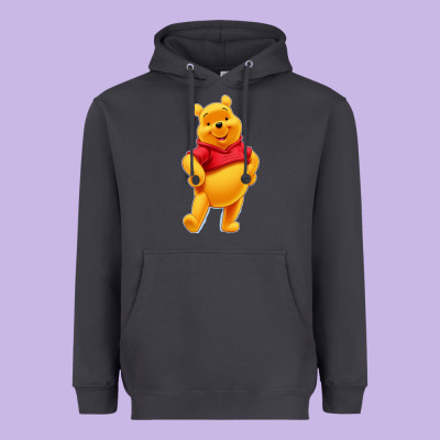 Pooh Heavyweight Hoodie Designed By Floraart