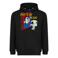 Black thats no moon Heavyweight Hoodie - FloraArt