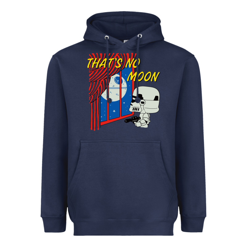 Thats No Moon Heavyweight Hoodie by FloraArt | Teevron