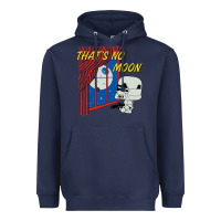 Navy thats no moon Heavyweight Hoodie - FloraArt
