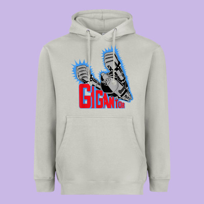 Gigantor Essentia Heavyweight Hoodie Designed By Floraart