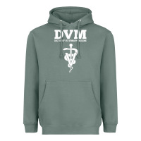 Sage Doctor of Veterinary Medicine DVM Veterinarian Vet Tech Heavyweight Hoodie - FloraArt