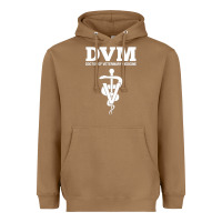 Toasted Coconut Doctor of Veterinary Medicine DVM Veterinarian Vet Tech Heavyweight Hoodie - FloraArt