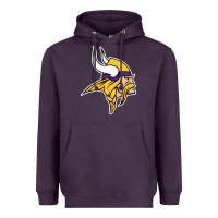 Plum Team Of Minnesota American Football Heavyweight Hoodie - FloraArt