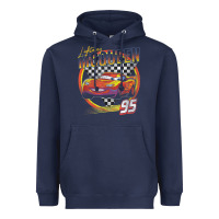 Navy cars lightning mcqueen Heavyweight Hoodie - FloraArt