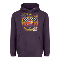 Cars Lightning Mcqueen Heavyweight Hoodie | Teevron