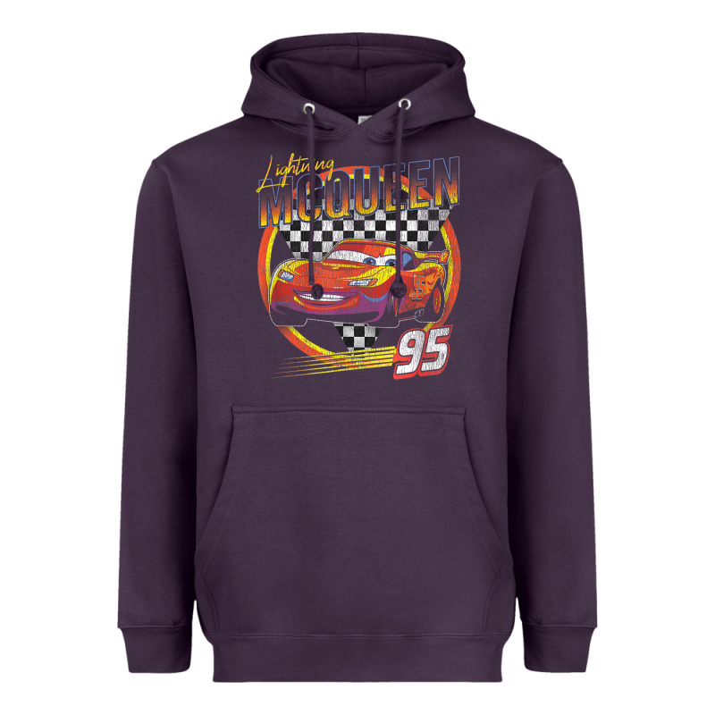 Cars Lightning Mcqueen Heavyweight Hoodie by FloraArt | Teevron