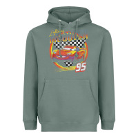 Sage cars lightning mcqueen Heavyweight Hoodie - FloraArt