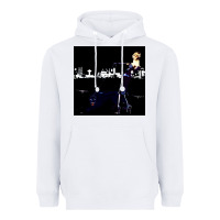 White roxy poster Heavyweight Hoodie - FloraArt