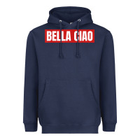 Navy bella ciao tshirt for casa song lovers  men women tshirt t shirt Heavyweight Hoodie - FloraArt
