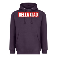 Plum bella ciao tshirt for casa song lovers  men women tshirt t shirt Heavyweight Hoodie - FloraArt