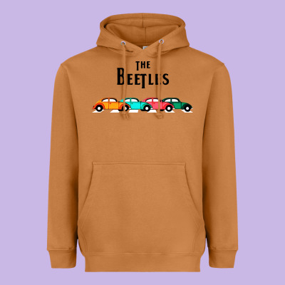 Beetles Heavyweight Hoodie Designed By Floraart