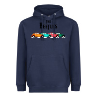 Navy beetles Heavyweight Hoodie - FloraArt