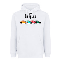 White beetles Heavyweight Hoodie - FloraArt