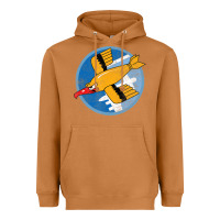 Meerkat Ww2 91St Bomb Squadron Flying Fortress Soaring Bird Patch Heavyweight Hoodie - FloraArt