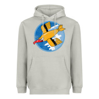 Moon Dust Ww2 91St Bomb Squadron Flying Fortress Soaring Bird Patch Heavyweight Hoodie - FloraArt