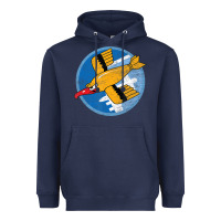 Navy Ww2 91St Bomb Squadron Flying Fortress Soaring Bird Patch Heavyweight Hoodie - FloraArt