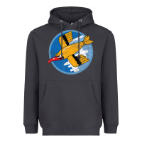 Smoke Ww2 91St Bomb Squadron Flying Fortress Soaring Bird Patch Heavyweight Hoodie - FloraArt