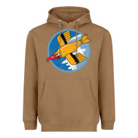 Toasted Coconut Ww2 91St Bomb Squadron Flying Fortress Soaring Bird Patch Heavyweight Hoodie - FloraArt