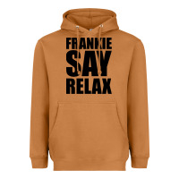 Meerkat Frankie Say Relax Essential Heavyweight Hoodie - FloraArt