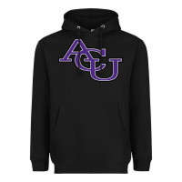 Black ACU ABILENE CHRISTIAN UNIVERSITY Heavyweight Hoodie - FloraArt