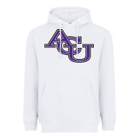 White ACU ABILENE CHRISTIAN UNIVERSITY Heavyweight Hoodie - FloraArt