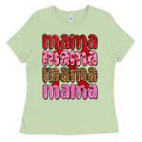 Matcha valentines day mama olivia Ladies Tee - OliviaCreatesArt