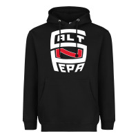 Black salt n pepa Heavyweight Hoodie - FloraArt