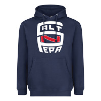 Navy salt n pepa Heavyweight Hoodie - FloraArt