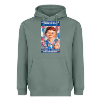 Sage alfred e. neuman for president Heavyweight Hoodie - FloraArt