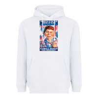 White alfred e. neuman for president Heavyweight Hoodie - FloraArt