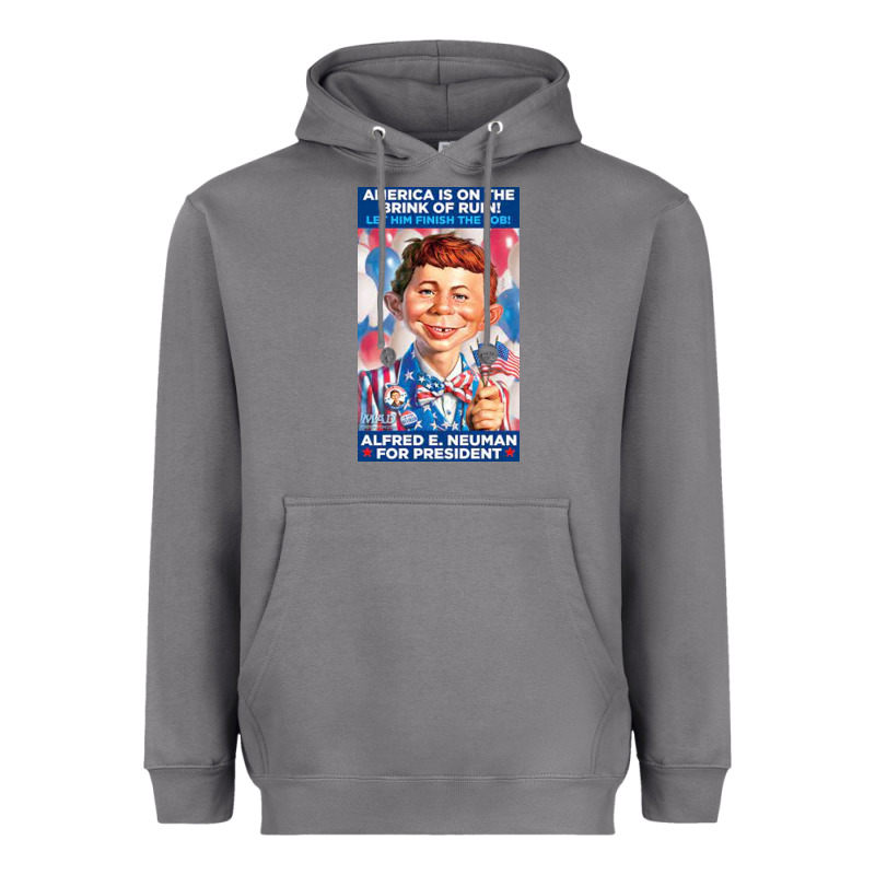 Alfred E. Neuman For President Heavyweight Hoodie by FloraArt | Teevron