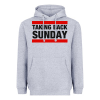 Heather Grey TAKING BACK SUNDAY Heavyweight Hoodie - FloraArt