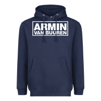 Navy armin van buuren Heavyweight Hoodie - FloraArt