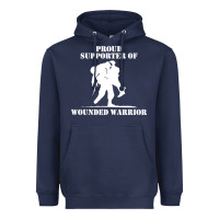 Navy wounded warrior Heavyweight Hoodie - FloraArt