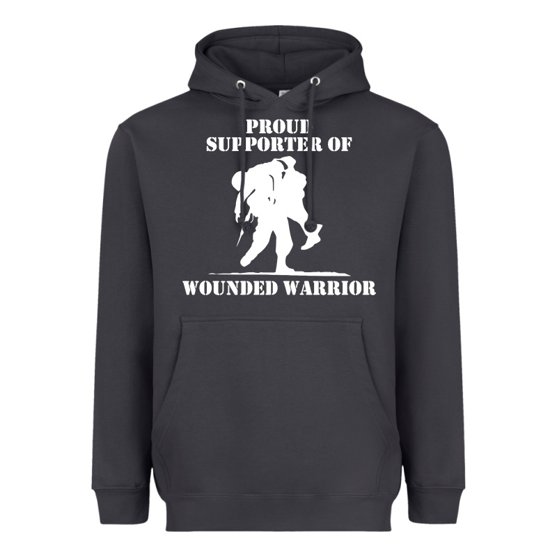 Wounded Warrior Heavyweight Hoodie by FloraArt | Teevron