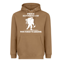 Toasted Coconut wounded warrior Heavyweight Hoodie - FloraArt