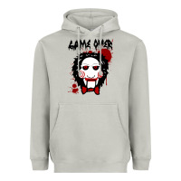 Moon Dust Billy Puppet Saw Jigsaw Inspired Heavyweight Hoodie - FloraArt