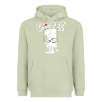 Matcha schoolhouse rock vote with bill with white type t shirt Heavyweight Hoodie - FloraArt