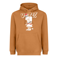 Meerkat schoolhouse rock vote with bill with white type t shirt Heavyweight Hoodie - FloraArt